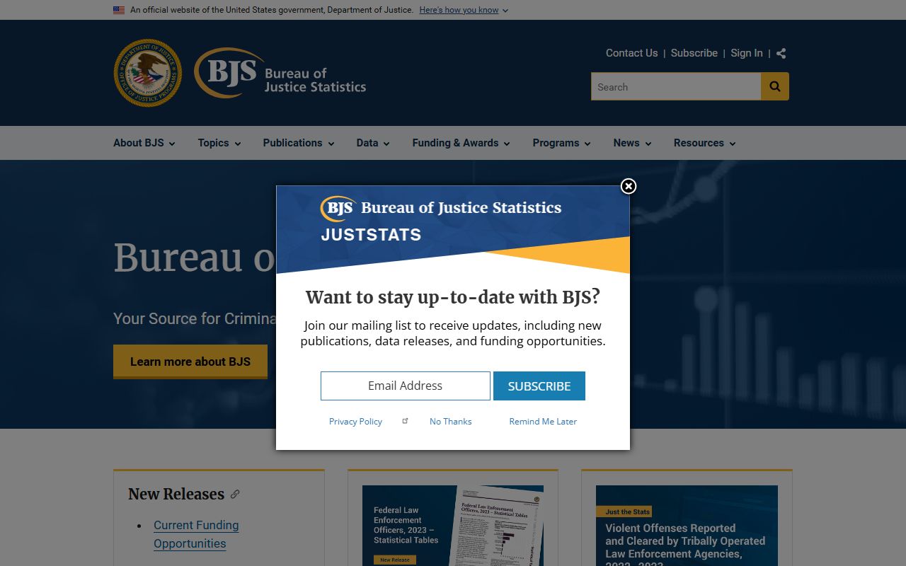 Bureau of Justice Statistics jail data behind the Marion County rate
